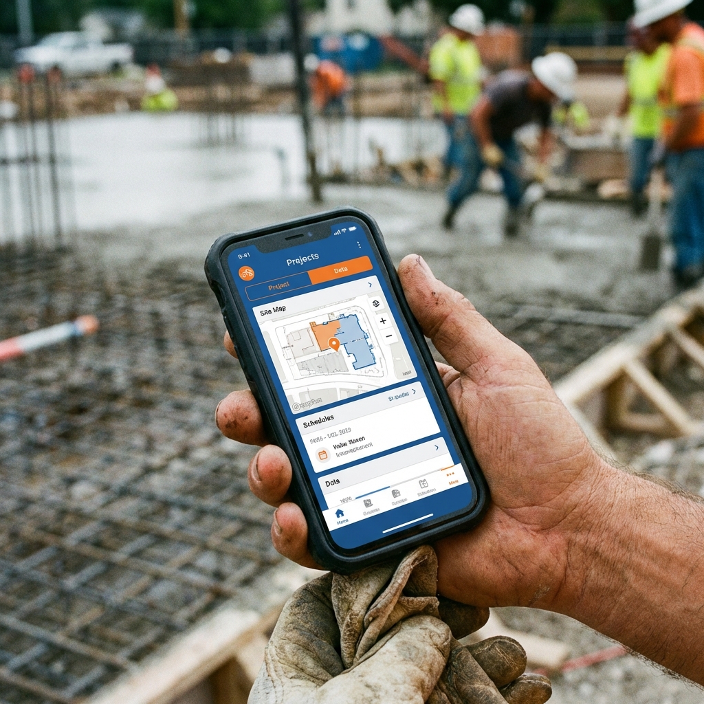 Worker using Need Network App