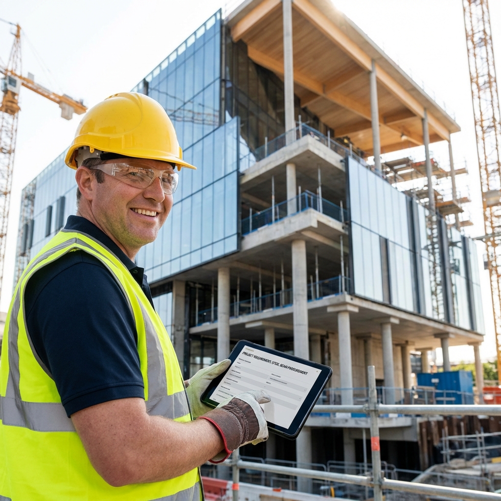 Builder posting a project