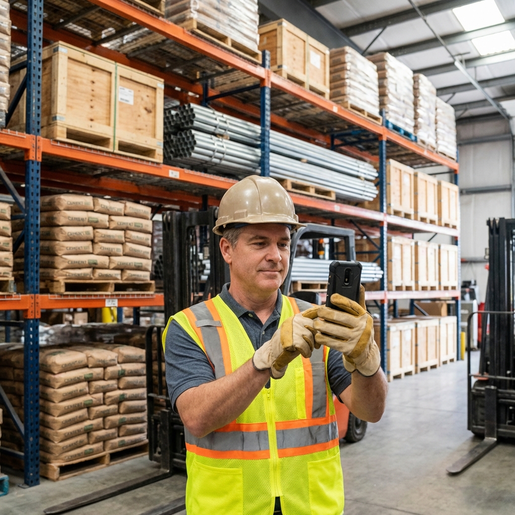 Supplier managing inventory